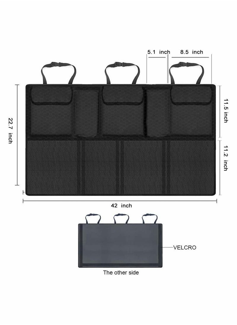 KASTWAVE - Car Backseat Trunk Organizer, Back Seat Hanging Organizer - Image 1