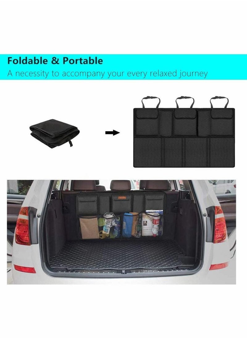 KASTWAVE - Car Backseat Trunk Organizer, Back Seat Hanging Organizer - Image 1