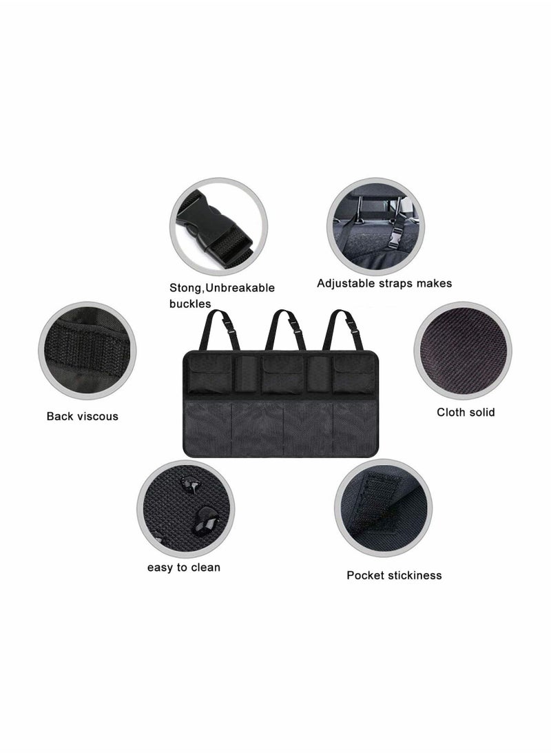 KASTWAVE - Car Backseat Trunk Organizer, Back Seat Hanging Organizer - Image 1