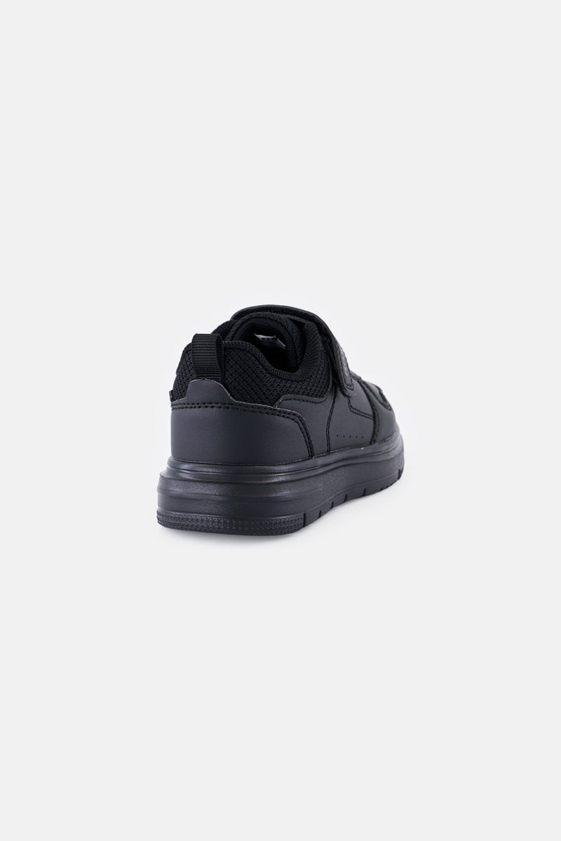 RBX Kids Boy Velcro Closure School Shoes, Black  - Image 2