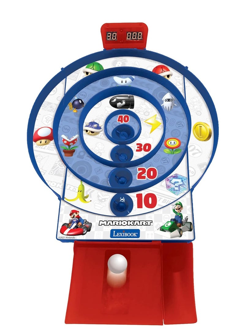 ليكسيبوك - Nintendo Mario Kart لعبة Skee Ball إلكترونية | للأطفال والعائلة | إضاءة وأصوات | ممتعة لجميع الأعمار - Image 1