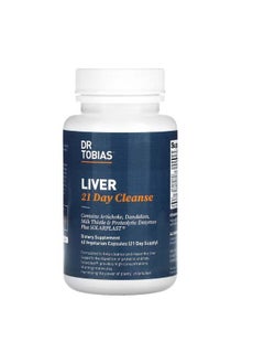 Dr. Tobias Liver 21 Day Cleanse 63 Vegetarian Capsules  - Image 1