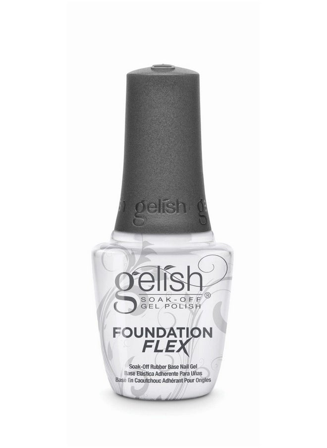 Gelish Gelish Foundation Flex (Clear) Gel Nail Polish, Base Coat For Nails, Neutral Nail Polish Colors, 0.5 ounce  - Image 1