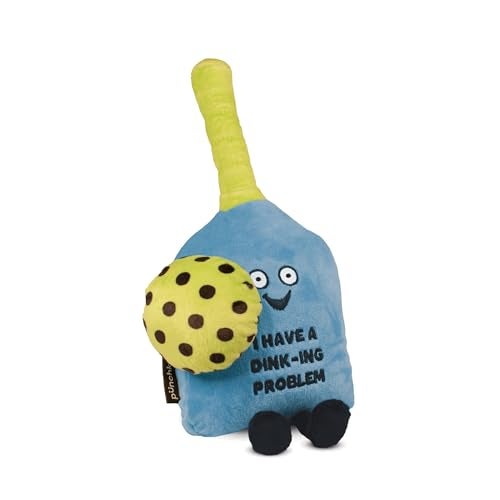 Punchkins Pickleball Plushie I Have A Dinking Problem Cute Pickleball Plush Pickleball Gift Plush Toy for Gifting - Image 1
