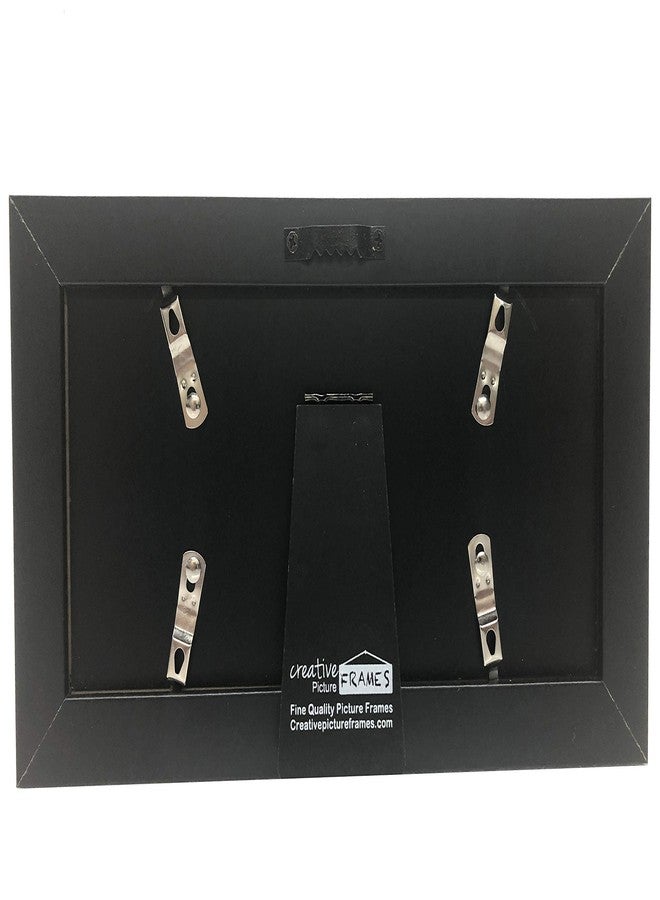 Creative Picture Frames [$4x9bk-b Black First Dollar Frame with Black Matting, Easel Stand and Wall Hanger Included - Image 4