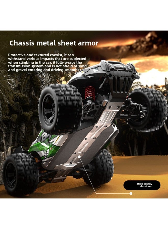 Beast Model Car SG118 Bigfoot Off-road High-speed Four-wheel Drive Full-scale 1:16 Professional Simulation Remote Control Car-Color:SG118PRO Carbon Brush Version (black And Green)  - Image 4