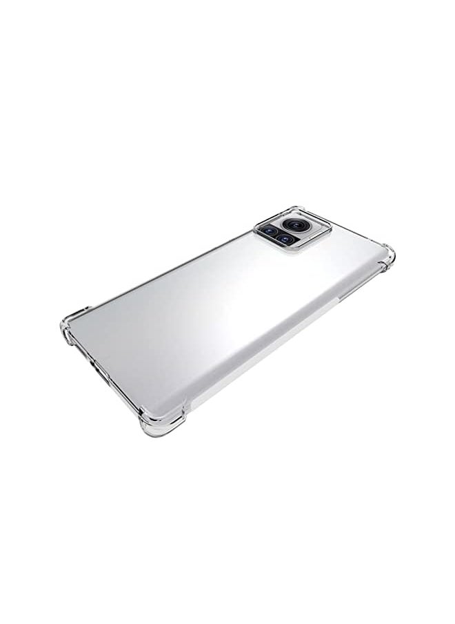 Generic - 1 Plus 2 Case For Motorola Moto Edge 30 Ultra With Glass Screen Protector 2 Pcs Clear Tpu Four Corners Protective Cover Transparent Soft Funda Edge 30 Ultra Clear - Image 1