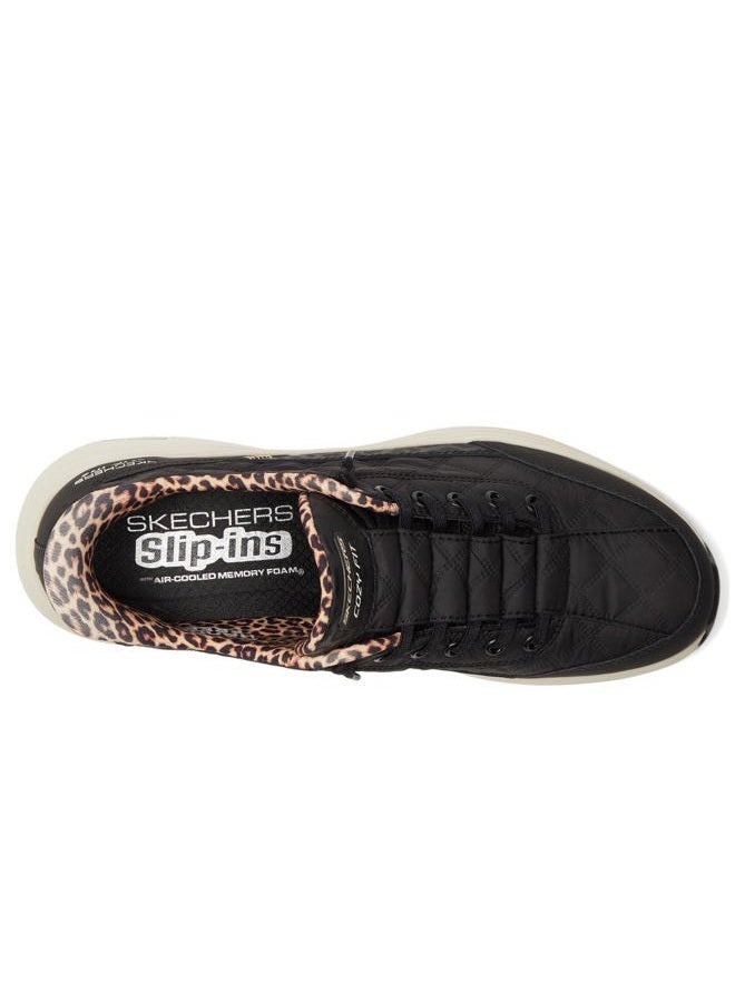 SKECHERS حذاء رياضي نسائي، أسود، 37 EU - Image 2