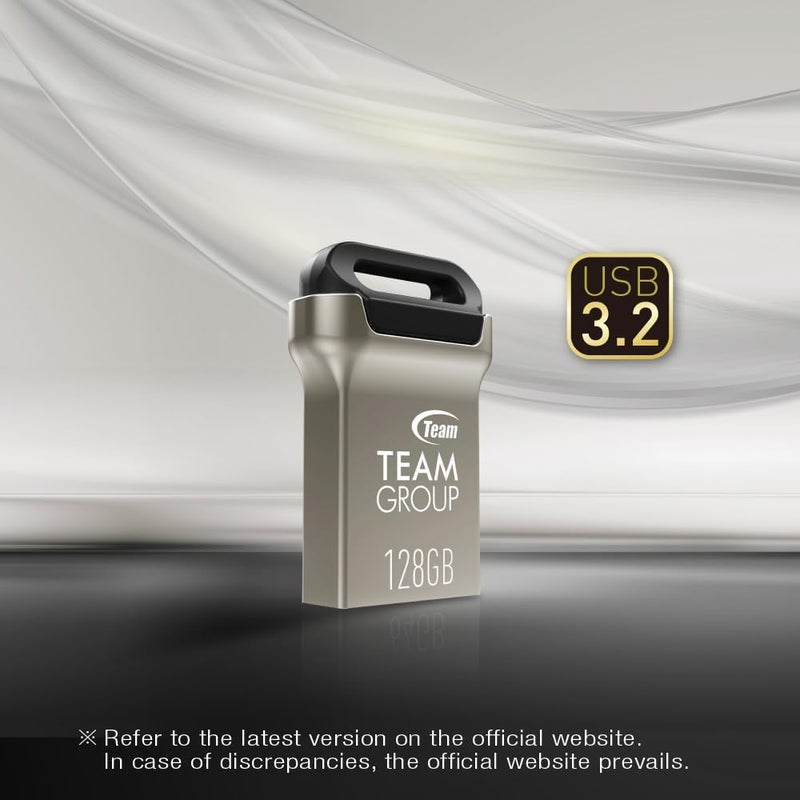 TEAMGROUP C162 64GB 5 Pack USB 3.2 Gen 1 USB 3.1/3.0 Mini Fits Metal Read 100MB/s Flash Thumb Drive External Data Storage Memory Stick Compatible with Computer/Laptop Black TC162364GB21 - Image 2