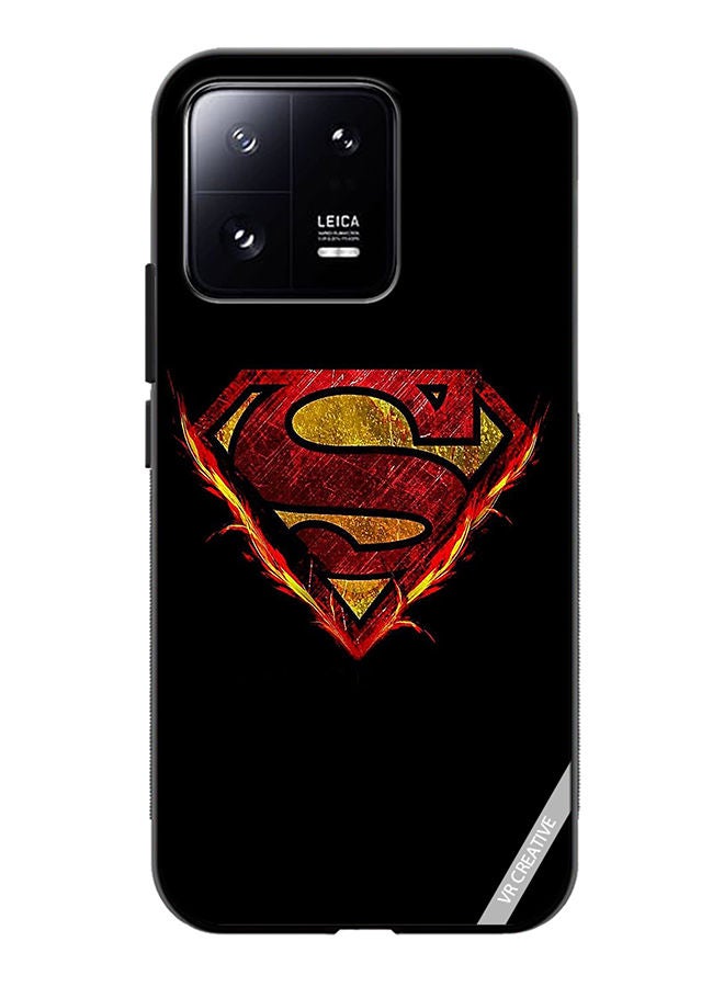 VR CREATIVE Protective Case Cover For Xiaomi 13 Superman Design Multicolour - Image 1