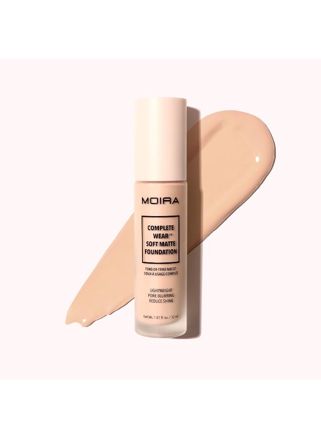 moira Complete Wear Soft Matte Foundation (300C) - Image 2