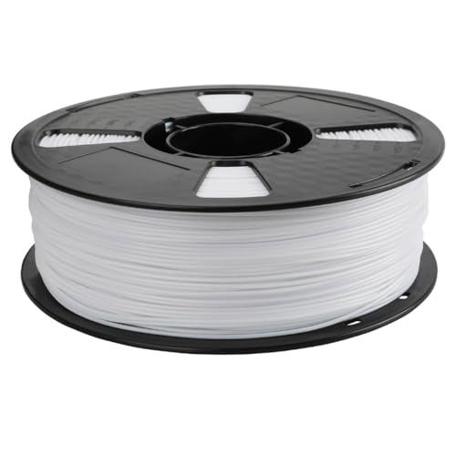 CC3D ASA Filament 1KG 175mm White 3D Printer Filament 22 LBS Spool 3D Printing Materials UV Resistant ASA Plastic White Color - Image 1