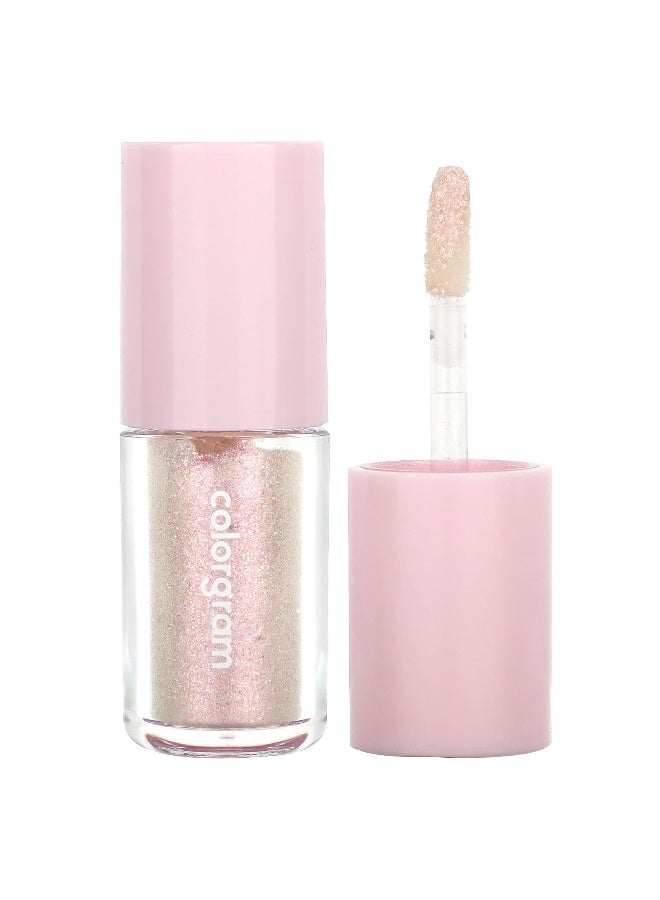 COLORGRAM Colorgram, Milk Bling Shadow, 14 Cool Pink Ending, 0.11 oz (3.2 g) - Image 1