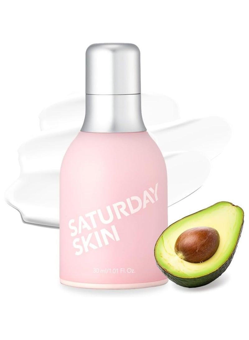 saturday skin Wide Awake Brightening Illuminating Eye Cream for Wrinkles Puffy Eyes Dark Circles Lightweight Moisturizing Anti Aging Reduce Fine Lines Korean Skincare 101 Fl Oz 30ml - Image 1