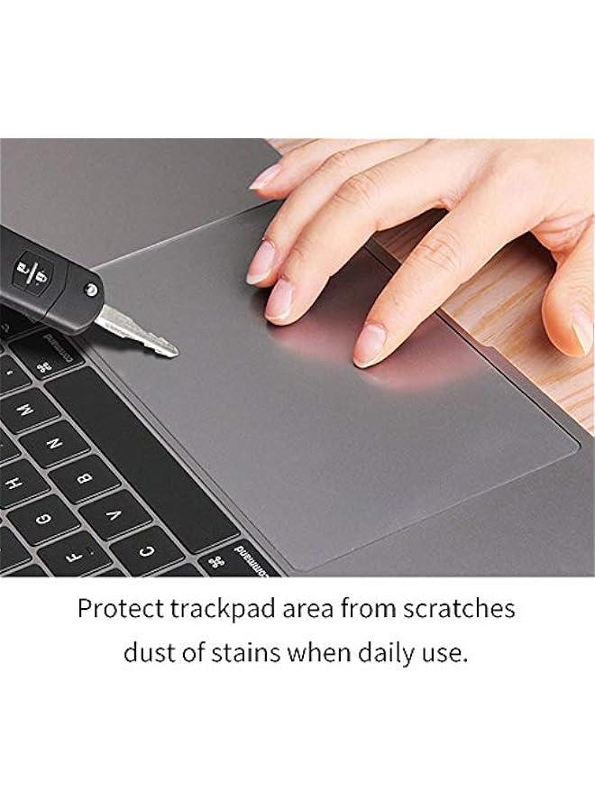 حامي غطاء لوحة التتبع لـ MacBook Air بحجم 15 بوصة مع Touch ID ، جلد مضاد للخدش شفاف - مجموعة من 2 - متوافق مع رقاقة M4 M3 M2 - A3241 A2941 A3114 (2023-2025) - Image 4