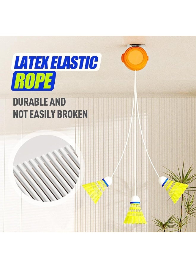 JOGAMS Solo Badminton Rebound Trainer Portable Self Training Shuttlecock Set for Indoor - Image 2