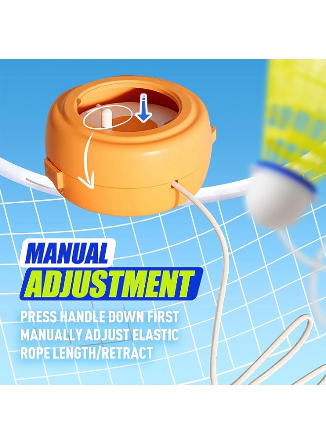 JOGAMS Solo Badminton Rebound Trainer Portable Self Training Shuttlecock Set for Indoor - Image 5