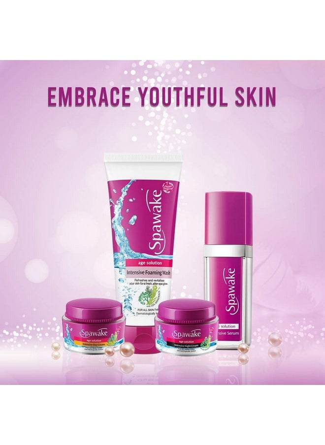 Spawake - Anti Aging Face Wash, Age Solution Intensive Foaming Wash, 50G - Image 1