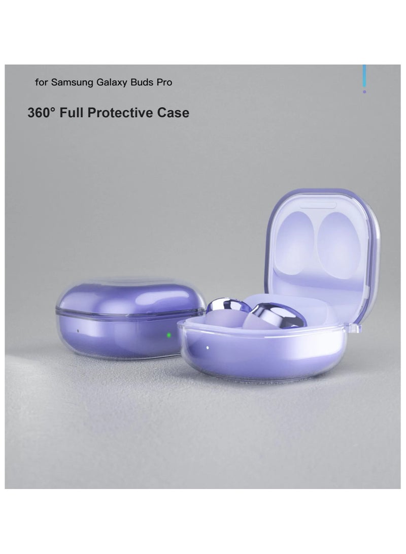 HEXABEX حافظة حماية لسماعات سامسونج جالاكسي Buds Pro/Buds Live/Buds 2/Buds 2 Pro شفاف - Image 2