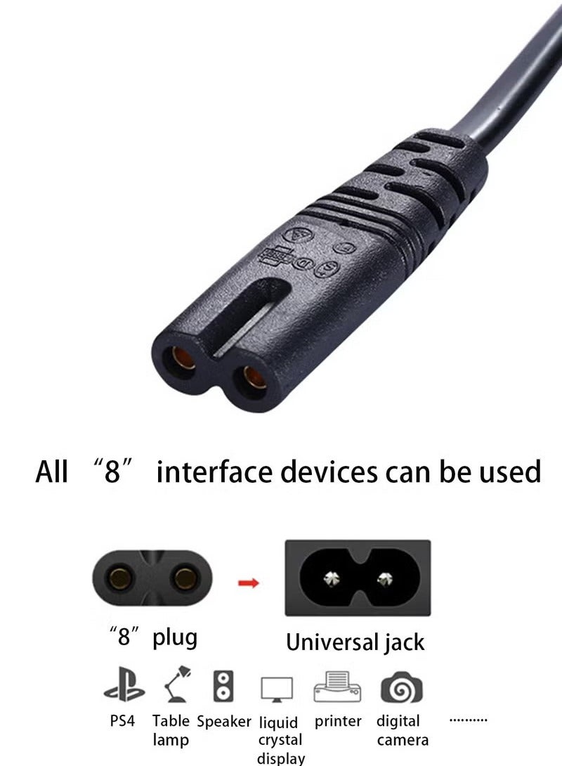 فوميمو محول الطاقة السلكية كابل شحن PlayStation 3 و 4 و 5 - Image 3