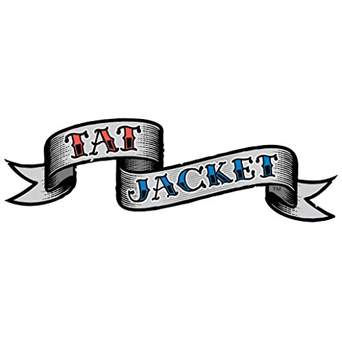 Tatjacket غطاء وشاح تاتو تاتجاكت، (عبوة 2)، تغطية للذراع العلوي أو الساق، حماية UPF 50، غير قابل للانزلاق، للرجال والنساء (يونيكس)، متوسط، بني - Image 4