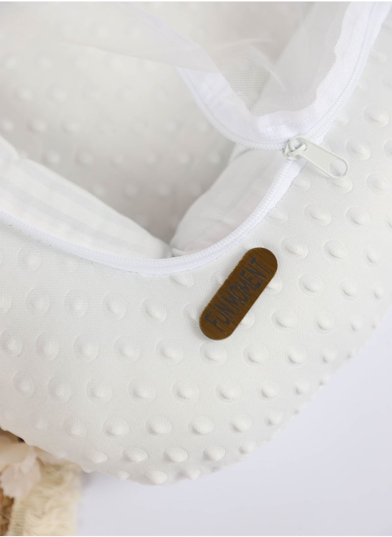 FUN MOMENT - Foam Granular Mosquito Net Mattress for Newborns - Image 1