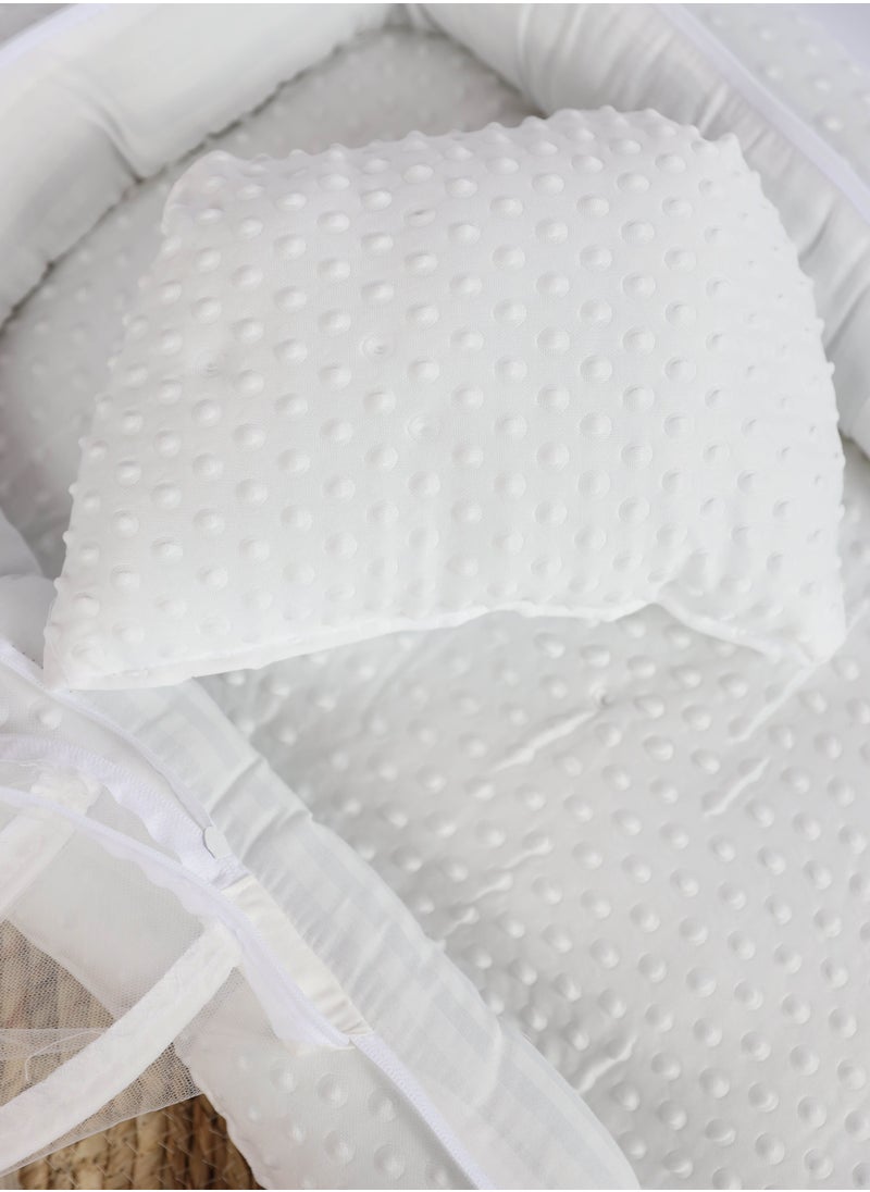 FUN MOMENT - Foam Granular Mosquito Net Mattress for Newborns - Image 1
