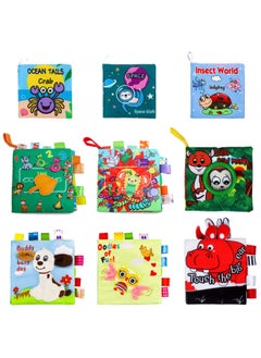 Generic Baby Animal Suction Magnet Enlightenment Cloth Book Washable Bite Bath Book Baby Tear-Tear Three-Dimensional Cloth Book-Color:Bt3110 Color  - Image 2