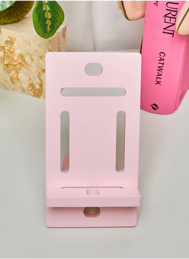 Typo On Hold Phone Stand