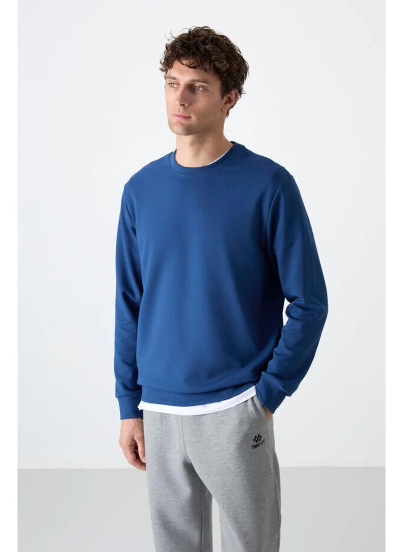 Tommy Life Men's Relaxed Fit Scuba Knit Crew Neck Sweatshirt - Pack of 2