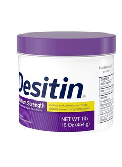 Desitin Desitin Maximum Strength Diaper Rash Cream | 40% Zinc Oxide | Treats, Soothes & Prevents | Phthalate & Paraben-Free | 16 oz  - Image 4