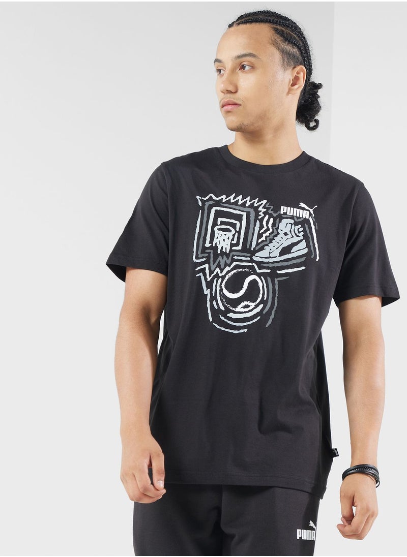 PUMA - Graphics Year Of Sports T-Shirt - Image 1
