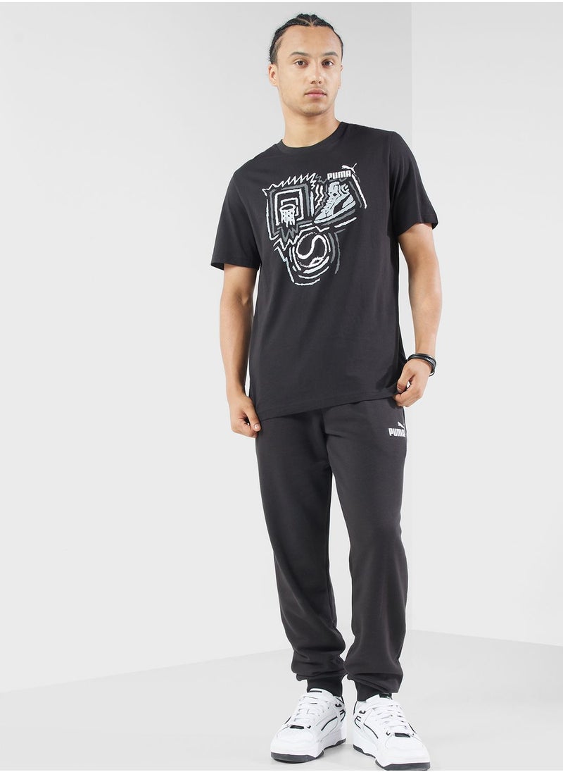 PUMA - Graphics Year Of Sports T-Shirt - Image 1