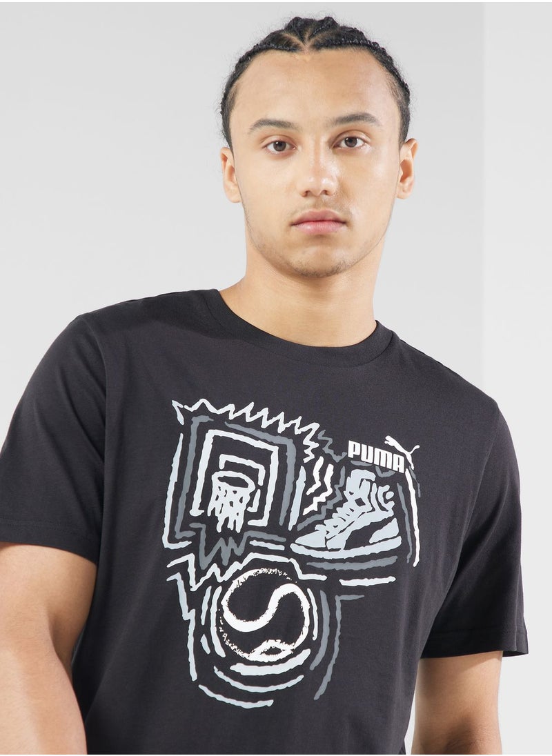 PUMA - Graphics Year Of Sports T-Shirt - Image 1