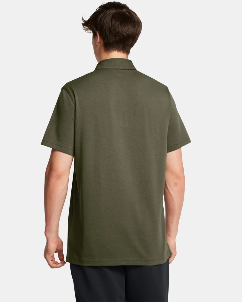 UNDER ARMOUR Green Men's Icon Polo Shirt for Men | Best Price UAE