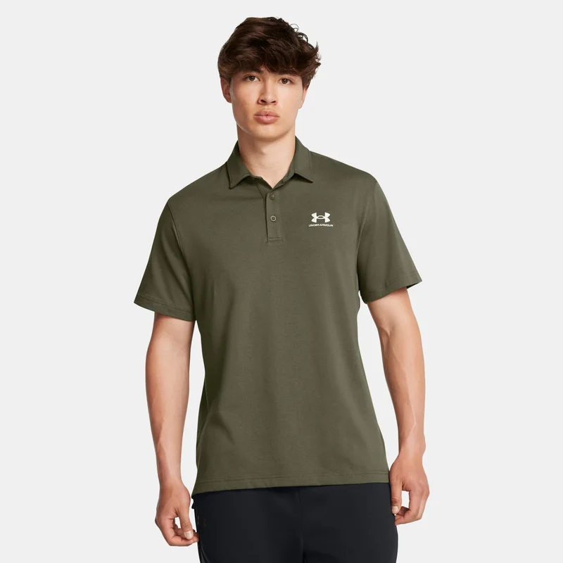 UNDER ARMOUR Green Men's Icon Polo Shirt for Men | Best Price UAE