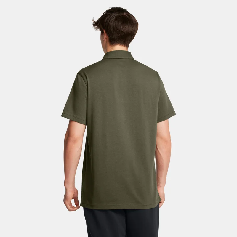 Under Armour Green Men's Icon Polo Shirt for Men | Best Price UAE