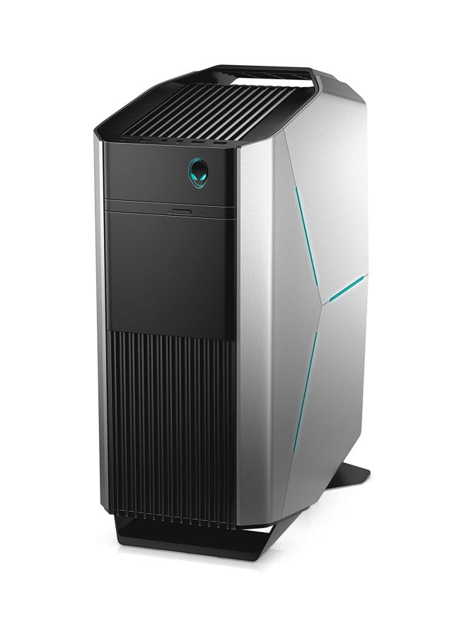 ديل كمبيوتر ألين وير أرورا R8 للألعاب مزود بمعالج كور i7/وذاكرة وصول عشوائية سعة 16 غيغابايت/ومحرك أقراص ثابت HDD سعة 2 تيرا بايت + محرك أقراص صلب SSD سعة 256 غيغابايت/وبطاقة رسومات إنفيديا جي فورس GTX 1080 سعة 8 غيغابايت أسود/رمادي - Image 2