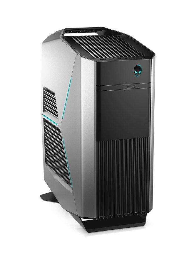 ديل كمبيوتر ألين وير أرورا R8 للألعاب مزود بمعالج كور i7/وذاكرة وصول عشوائية سعة 16 غيغابايت/ومحرك أقراص ثابت HDD سعة 2 تيرا بايت + محرك أقراص صلب SSD سعة 256 غيغابايت/وبطاقة رسومات إنفيديا جي فورس GTX 1080 سعة 8 غيغابايت أسود/رمادي - Image 3