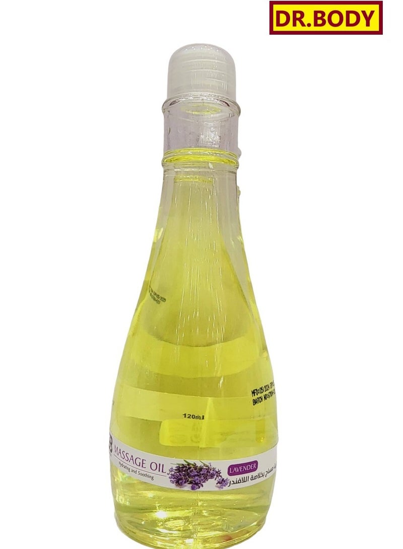 DR.BODY Massage Oil Lavender Hydrating And Soothing 120 ml 