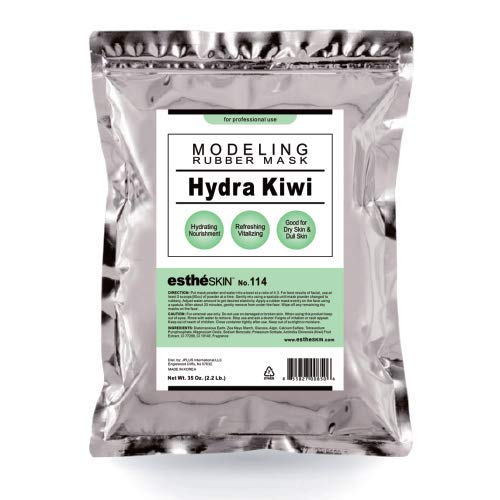 No114 Hydra Kiwi Modeling Mask Powder for Professional Facial Treatment 35 Oz 1 pack