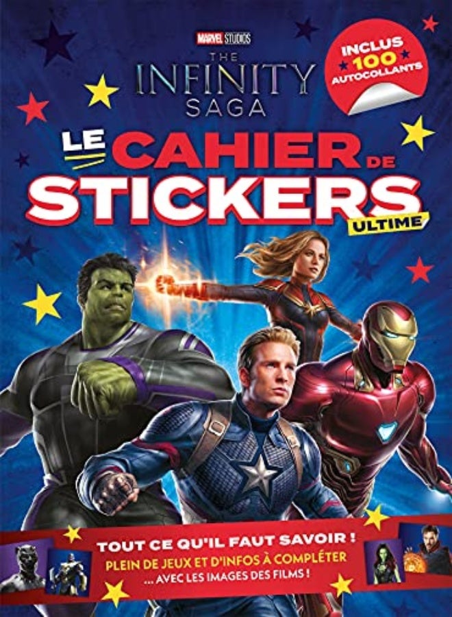 MARVEL - LE CAHIER DE STICKERS ULTIME
