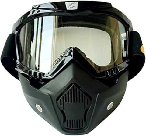 Motorcycle masks winter outdoor sports airsoft mask black