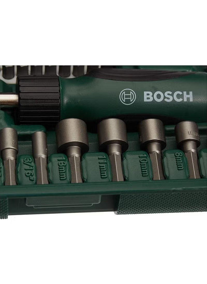 BOSCH 46 Pieces Screwdriver Bit Set,32 Durable Screwdriver Bits For All Standard Screw Types And Sizes-2607019504  - Image 5