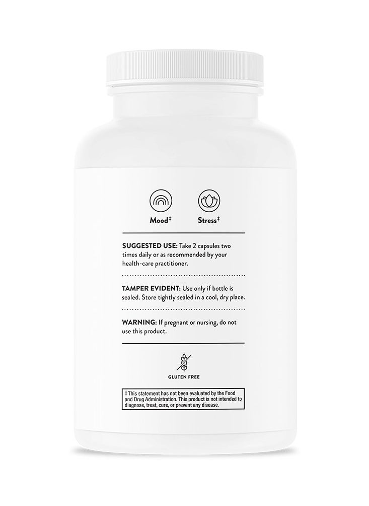 Thorne - Emotion Balance Support Dietary Supplement 120 Capsules - Image 1