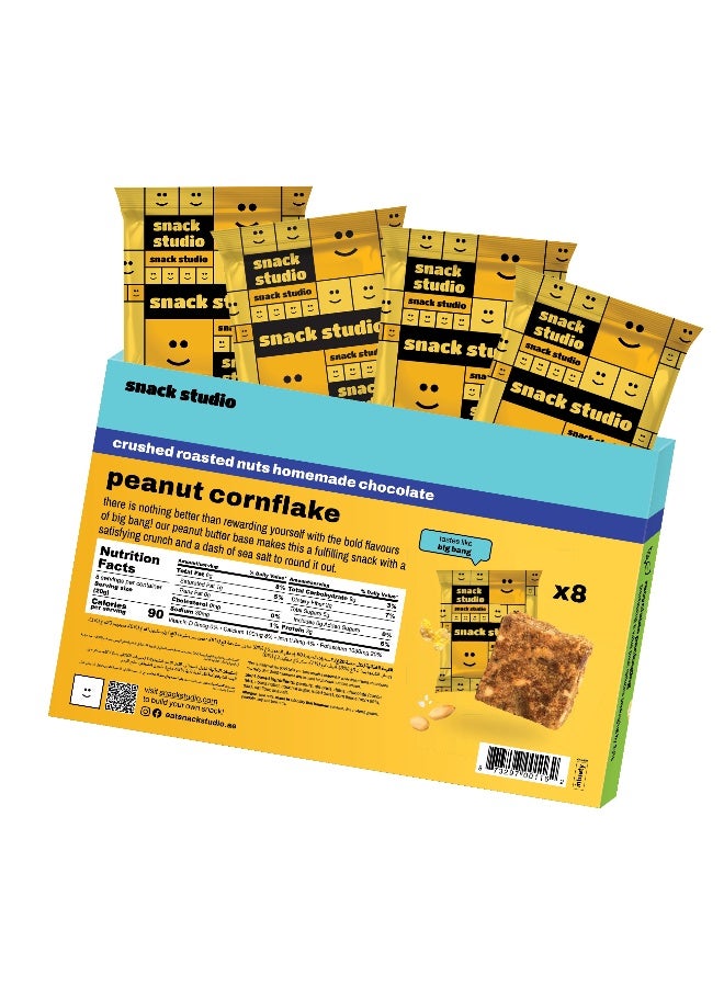 Snack Studio Peanut Cornflake Value Pack 160g - Image 2