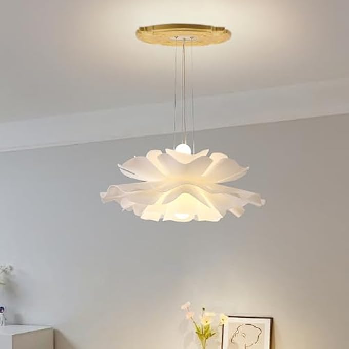 CEILING LIGHT MEDALLION DECORATIVE CEILING FAN MEDALLION PU CEILING MEDALLION FOR LIGHT FIXTURES 12.01"OD X 3.35"ID GOLD - Image 2