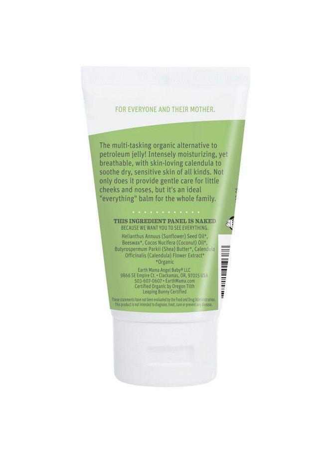 Earth Mama Organic Baby Face Nose & Cheek Balm For Dry Skin Natural Petroleum Jelly Alternative 2 Fluid Ounce (2 Pack)  - Image 3