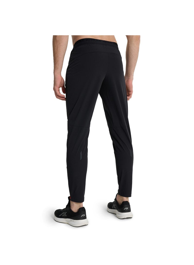 Athlex Men's Running Trousers Protect Black – ATDRY Moisture-Wicking Fabric, Reflective Safety, Ergonomic Fit, Thermoregulation, Practical Design - Image 3