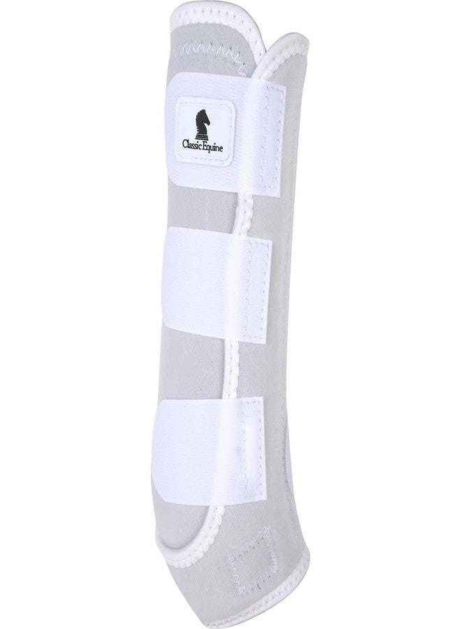 Classic Equine Classic Fit Boot Hind, Color: White, Size: M (CF200WHM) - Image 2